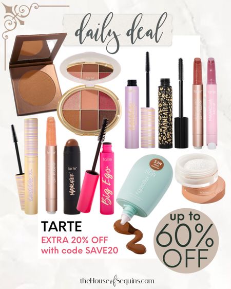 Comment SHOP below to receive a DM with the link to shop this post on my LTK ⬇ https://liketk.it/4K51W

Shop Tarte Flash Sale! UP TO 60% OFF + EXTRA 20% OFF select items with code SAVE20 