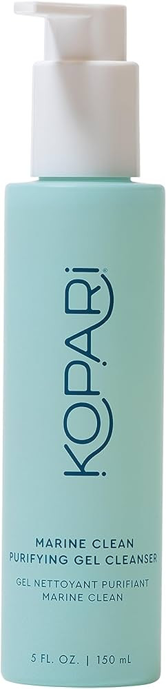 Kopari Marine Clean Purifying Gel Cleanser, Infused with Amino Acids & Vitamin B5, Dual-Action Ge... | Amazon (US)
