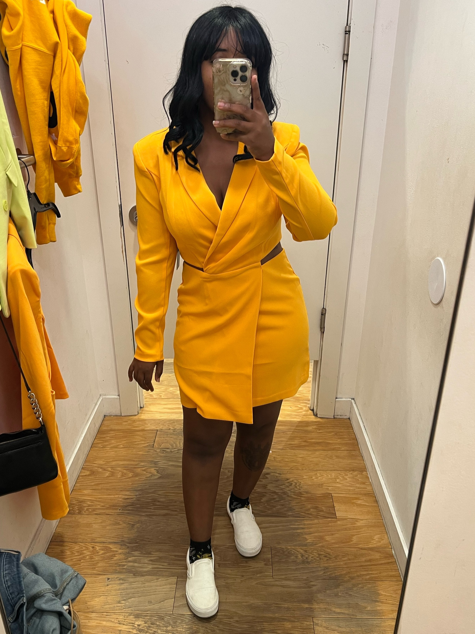 Completely in love with this dress! I love the cut outs on the side of the waist. Wearing a size Medium and it fits like a glove! Also available in pink and grey!

Currently 40% off!

#LTKsalealert #LTKworkwear #LTKunder100