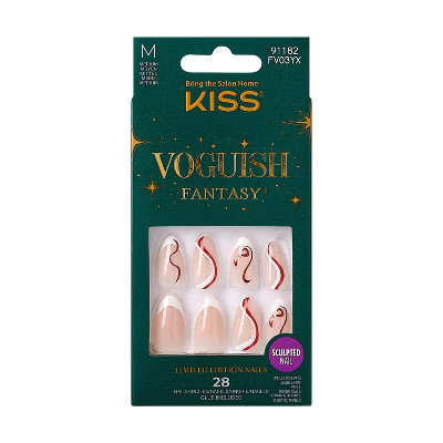 KISS Products Voguish Fantasy Fake Nails - Pine Trees - 31ct | Target