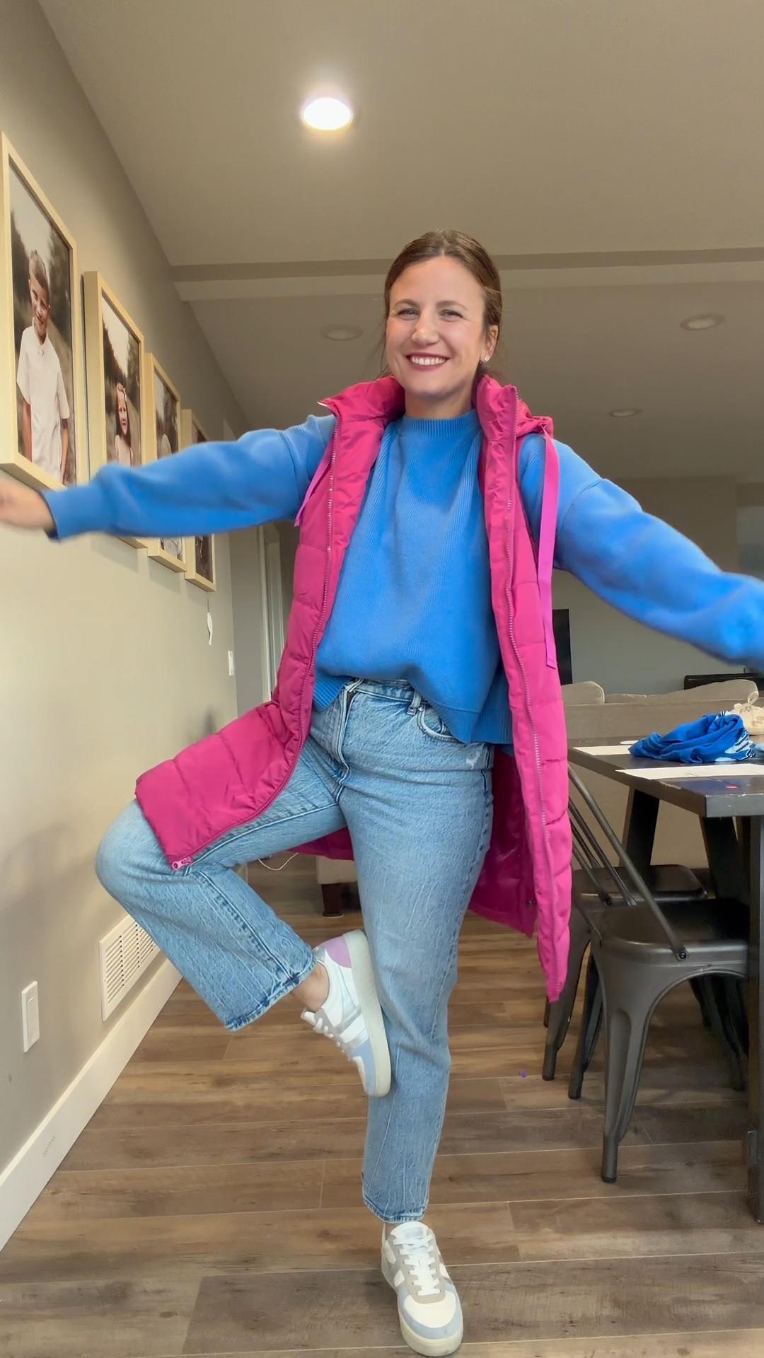 Little ootd today! Loving the cooler temps and can finally wear sweaters!  Jeans are old and linking similar sweater 