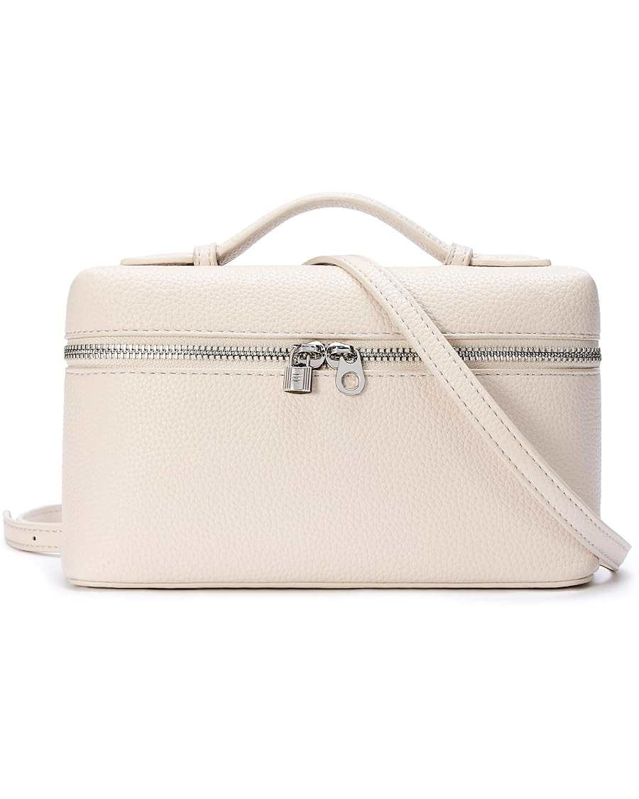 KALIDI Crossbody Bag for Women Small Top-Handle Pouch Designer Shoulder Handbag Quiet Luxury Leat... | Amazon (US)