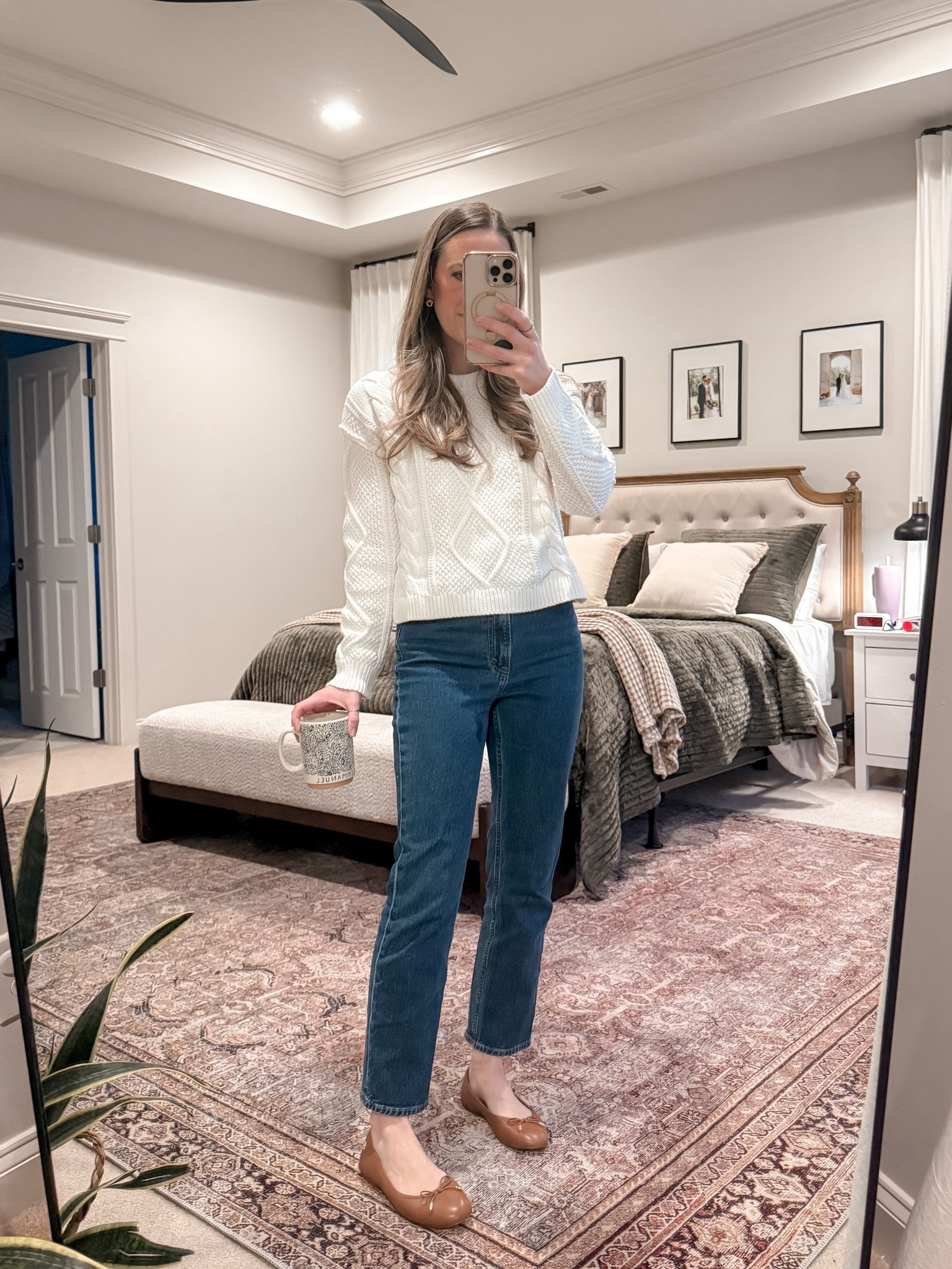 Simple, timeless, and my kind of cozy. 🤍
Wearing the Quince cable knit sweater (S) with Abercrombie high-rise ankle straight jeans in the dark wash (size up in this wash). A classic combo I reach for on repeat.

✨ Use my code INFG-25SIMPLYCHICMAMA10 for 10% off your Quince order.


#LTKFindsUnder100 #LTKWorkwear #LTKootd