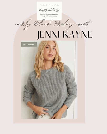 25% off site wide Jenni Kayne through 11/27 for Black Friday and Cyber Week. No code necessary. Favorites below 👇🏼 

#LTKCyberWeek #LTKGiftGuide #LTKHolidaySale