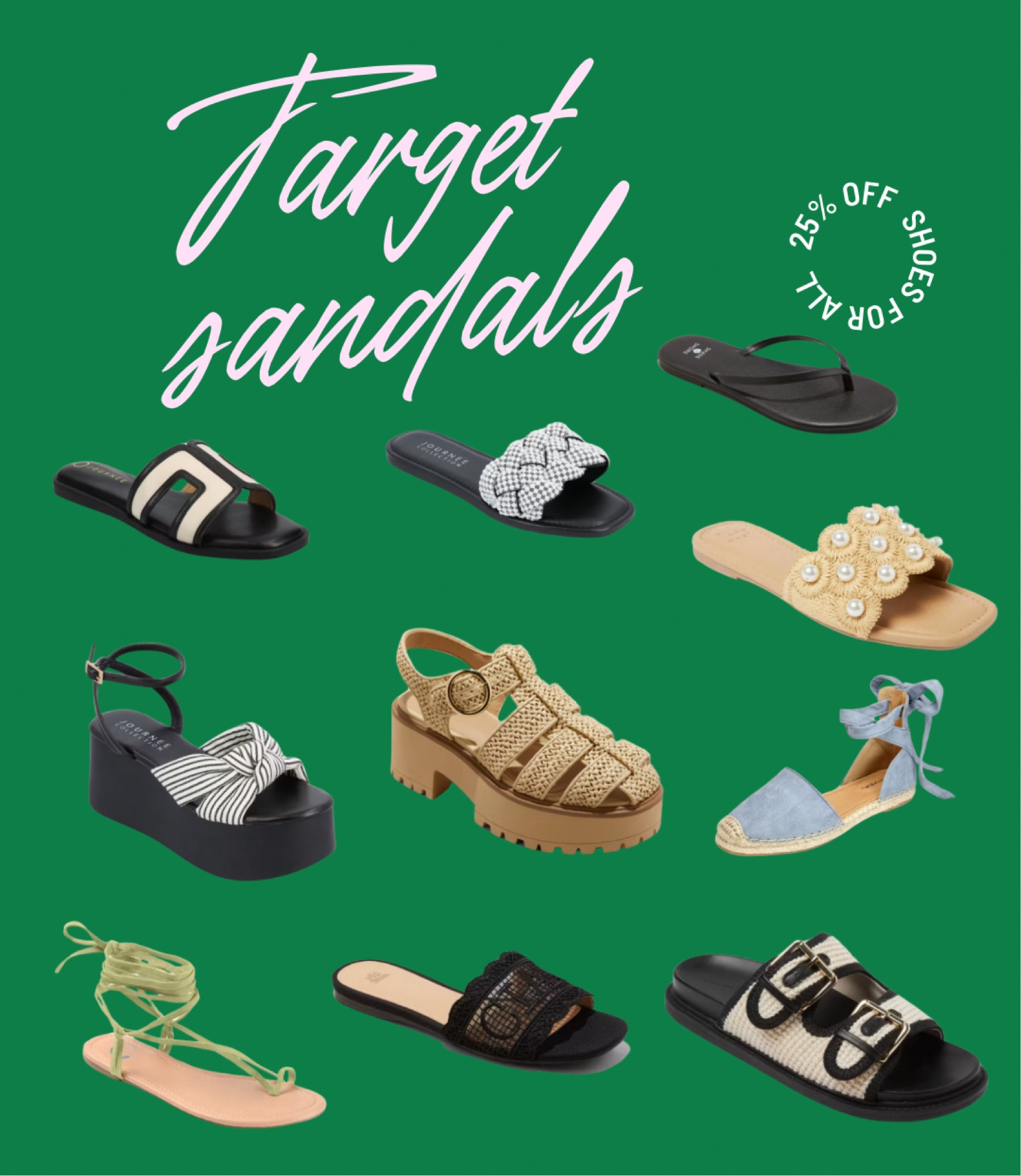 25% off summer basics 🌞