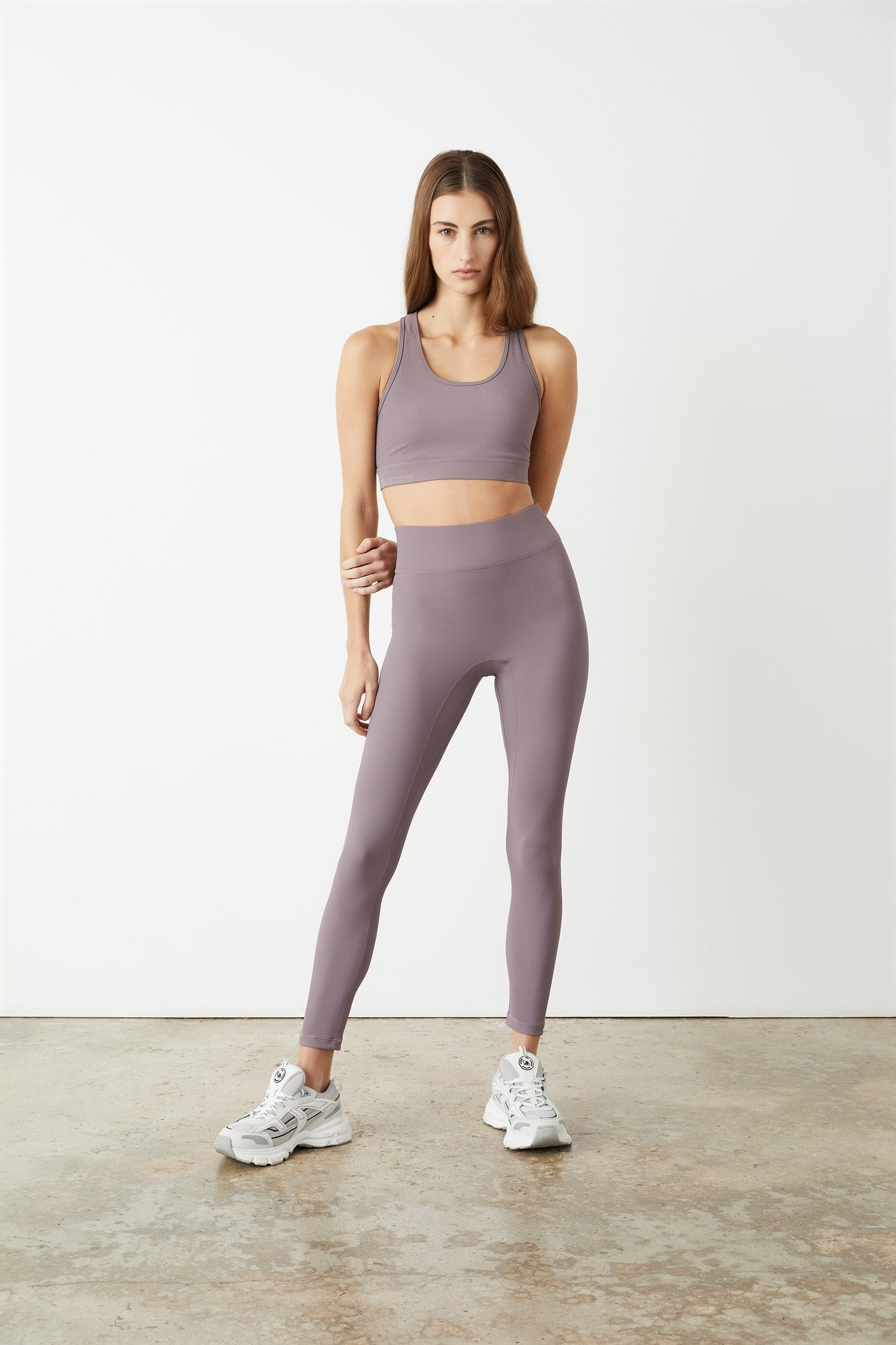 Sport Rib Center Stage Legging | Bandier