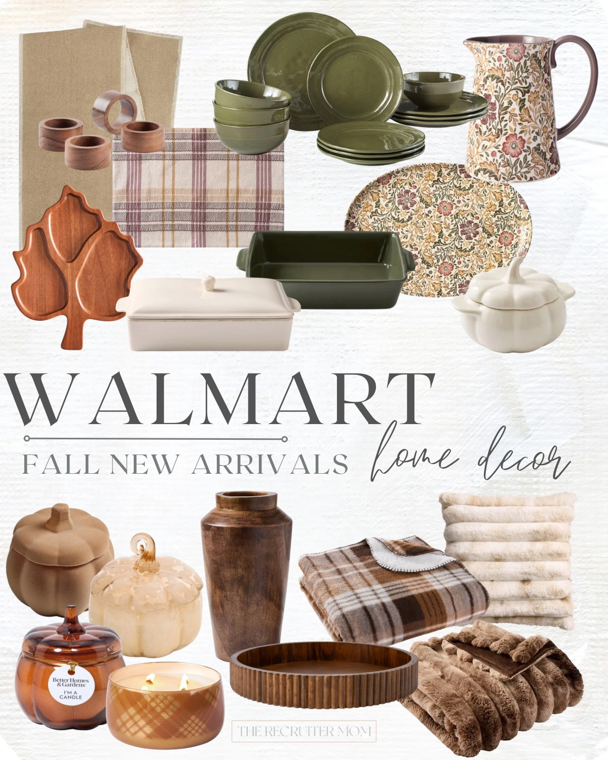 Walmart understood the fall assignment. 🤎🍂 So many pretty new pieces for an easy little seasonal refresh!

#LTKdayinmylife #LTKSeasonal #LTKHome