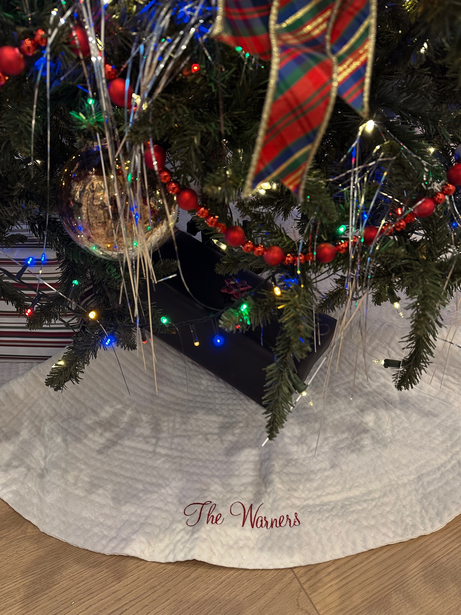 Our embroidered Christmas tree skirt is so special to me! Linking a few options for you 

#LTKHoliday #LTKSeasonal #LTKhome