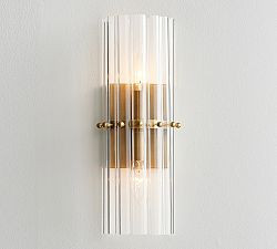 Mallory Crystal Sconce (15") | Pottery Barn (US)