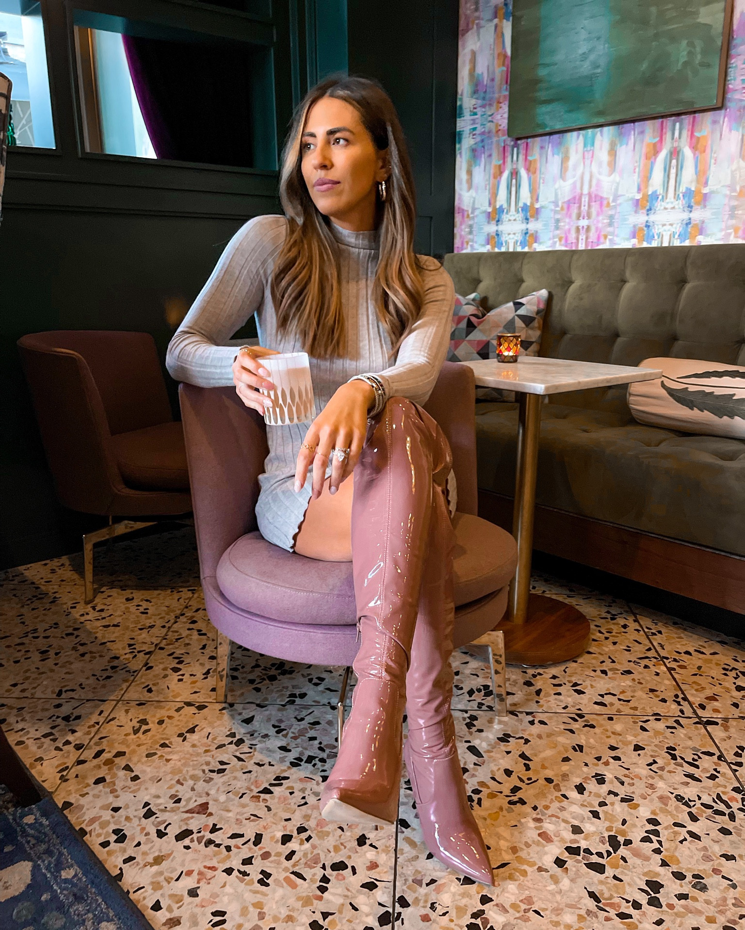 Purple OTK boots and Amazon sweater dress 

#LTKshoecrush #LTKSeasonal #LTKstyletip