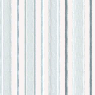 Laura Ashley Heacham Stripe Seaspray Removable Wallpaper 115271 - The Home Depot | The Home Depot