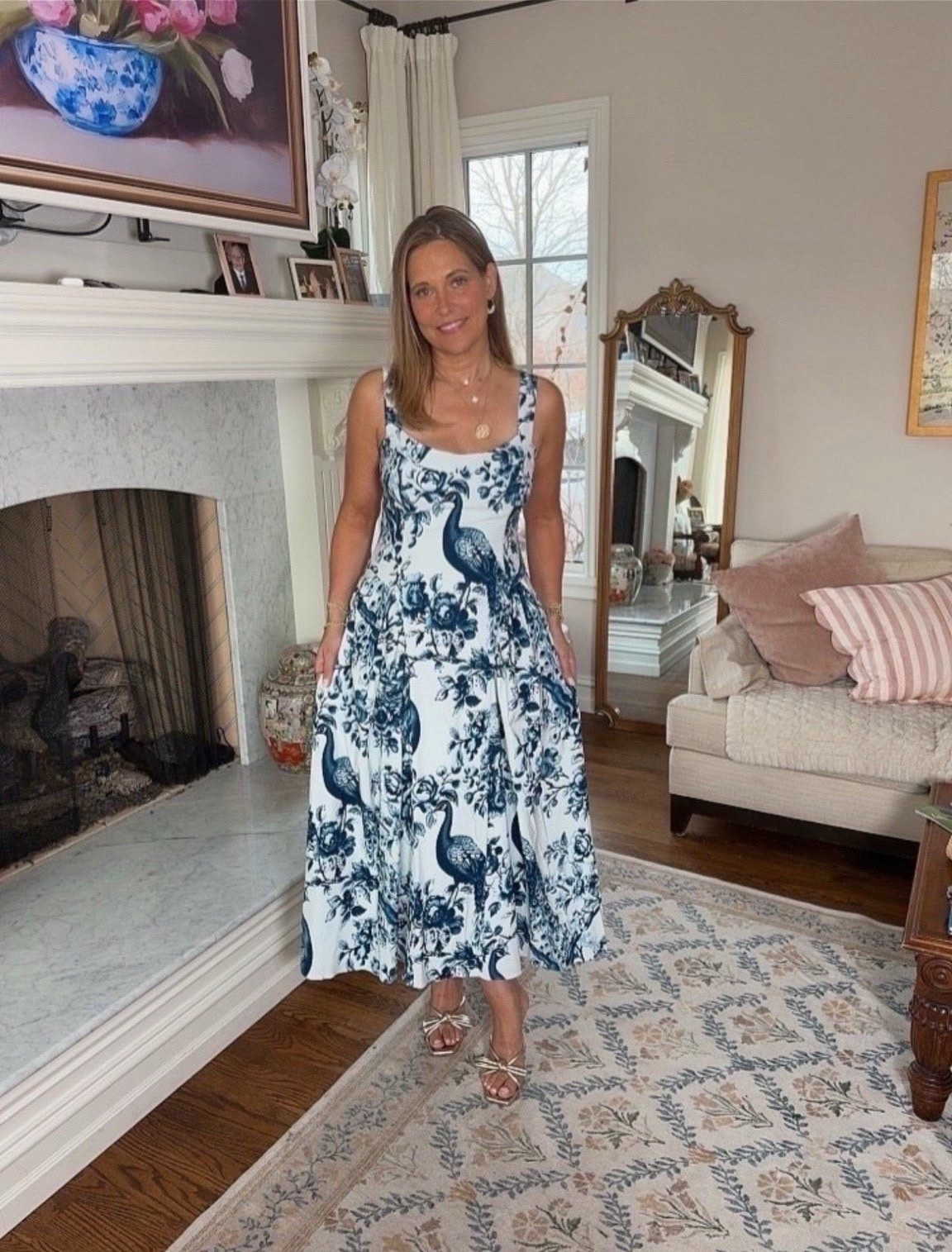If you’re looking for an easy dress for a spring or summer event, this one checks all the boxes. It’s flattering, comfortable, and effortless to style for so many different occasions. This is the kind of dress you can wear again and again and still feel put together every time.

#LTKMidsize #LTKOver40 #LTKSeasonal