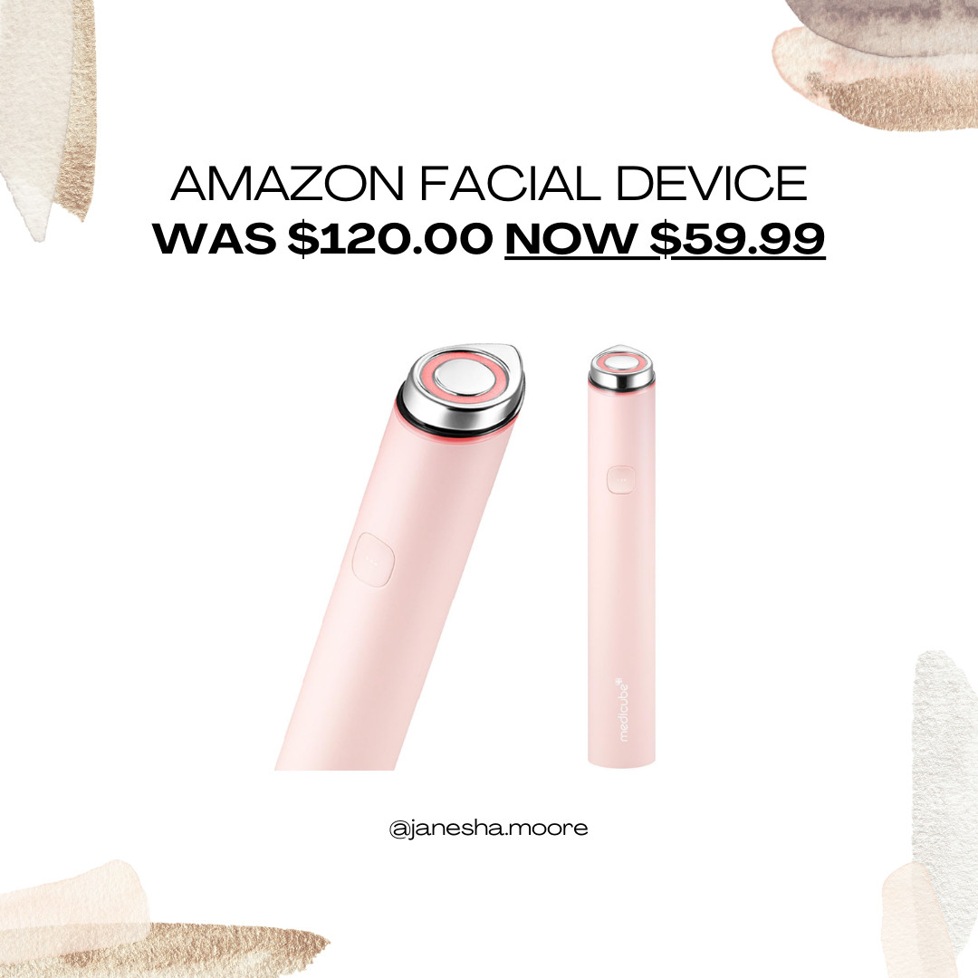 Amazon Facial Device | WAS $120.00 NOW $59.99
 

 #LTKSaleAlert #LTKBeauty