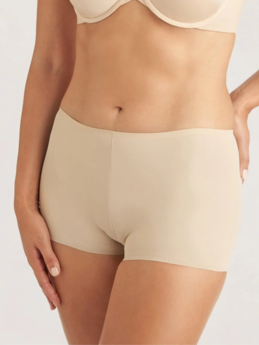 TC Wonderful Edge® Matte Microfiber Modern Boyshort | Shapermint