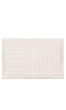 ALLSAINTS Bettina Stud Clutch in Salt Lake White from Revolve.com | Revolve Clothing (Global)