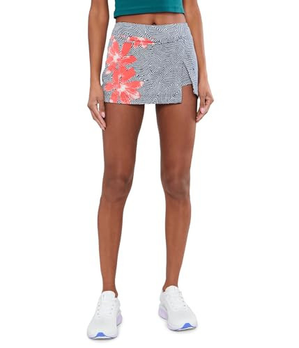 Free People Women's Printed Hot Shot Mini Sko, Maze of Blooms Navy, Large | Amazon (US)