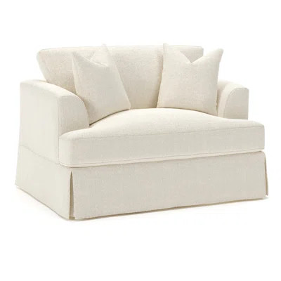 Lucia Slipcovered Chair and a Half | Wayfair North America