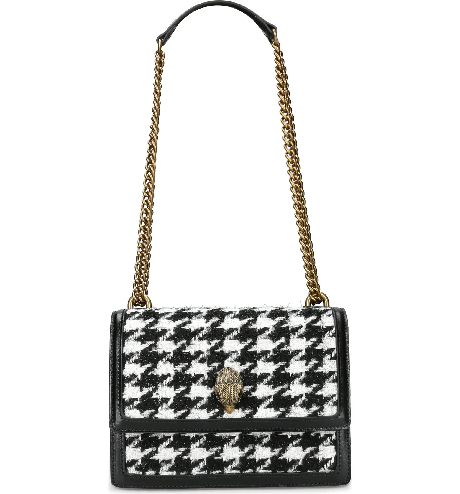 Kurt Geiger London Shoreditch Herringbone Tweed Convertible Crossbody Bag | Nordstrom | Nordstrom