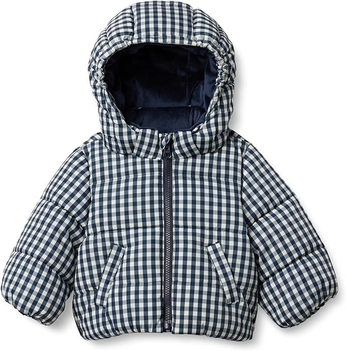 Amazon Essentials x Sofia Grainge Babies, Toddlers, and Boys' Water-Resistant Hooded Puffer Jacke... | Amazon (US)