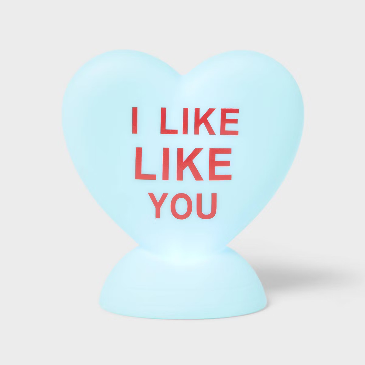 Light Up Valentine's Day Blow Mold Heart - Teal - Spritz™ | Target