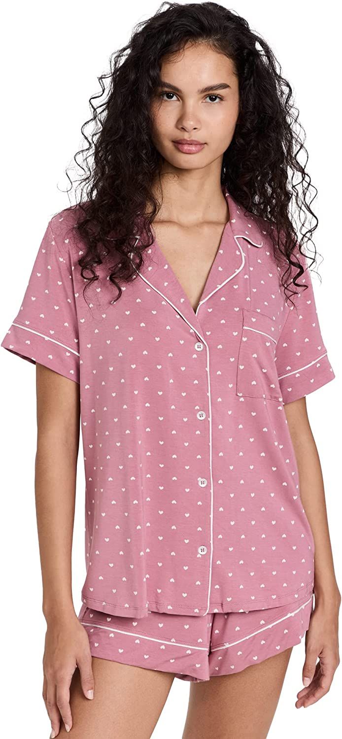 Eberjey Women's The Relaxed Short PJ Set | Amazon (US)