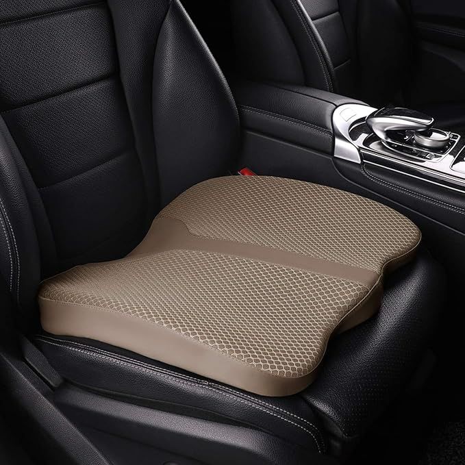 LARROUS Car Seat Cushion - Comfort Memory Foam Seat Cushion for Car Seat Driver, Tailbone (Coccyx... | Amazon (US)