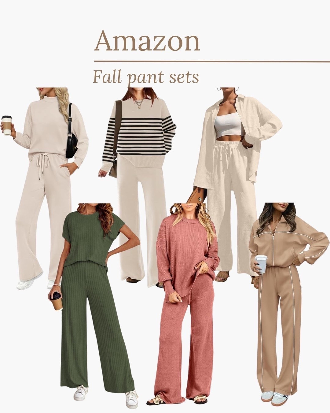 You’re sure to be cozy this next season in these pant sets from Amazon! 

#LTKStyleTip #LTKSeasonal