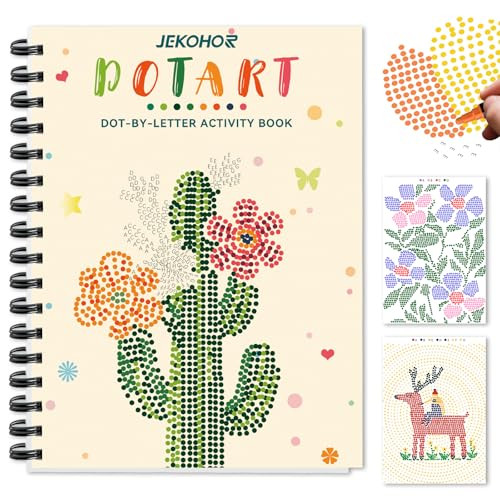 Adult Coloring Book with 30 Patterns for Relaxation and Stress Relief- Dot-by-Letter-Art Meditati... | Amazon (US)