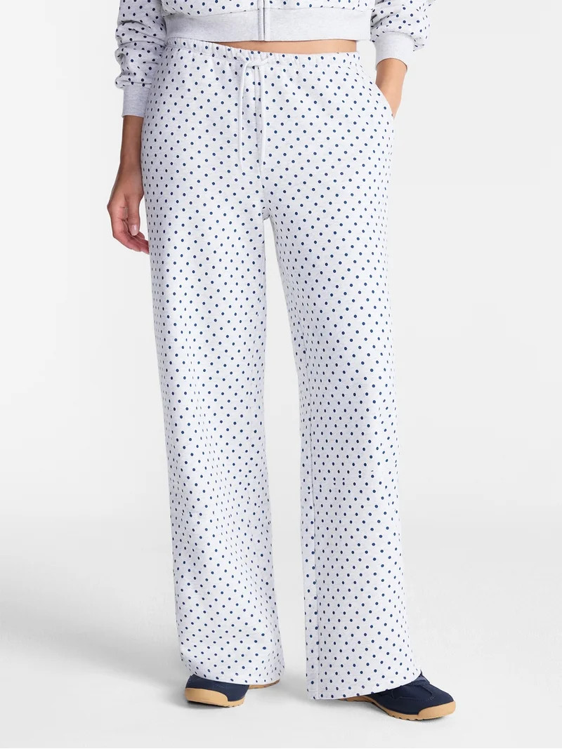 No Boundaries Mini Waist Fleece Pants, 30'' Inseam, Women\u2019s XXS-XXL | Walmart (US)