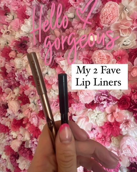 These are my 2 favorite lip liners. The NYX Nude Beige is a really close dupe for the Charlotte Tilbury Iconic Nude. 

#LTKbeauty #LTKunder100