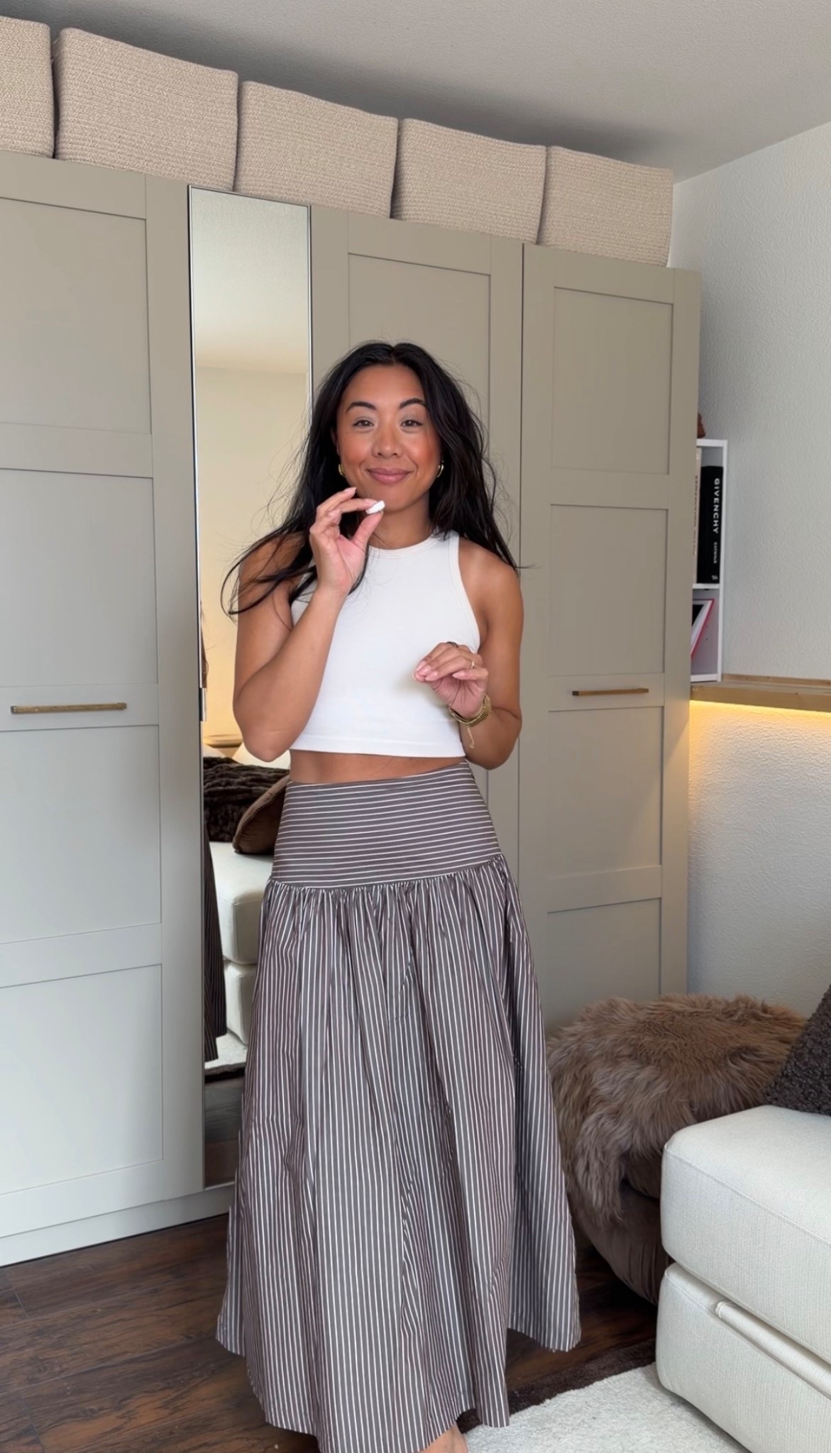 100% cotton skirt for summer 🤎 wearing size XSS striped

#LTKSeasonal #LTKootd #LTKgrwm