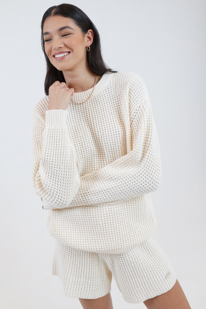 Hollow Knit Crew | Stylerunner