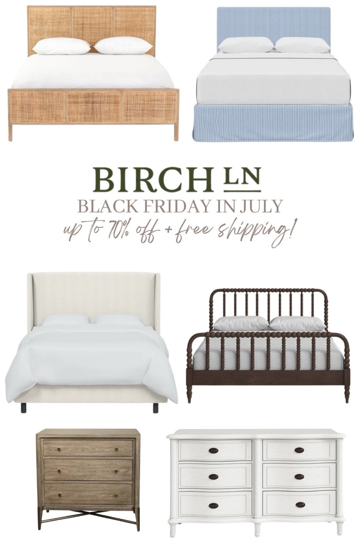 Bedroom inspo! Black Friday in July is almost here at Birch Lane! Prep your cart now for up to 70% off and free shipping! Sale starts 7/26!@birchlane #birchlanepartner #mybirchlane

#LTKHome #LTKSaleAlert #LTKStyleTip