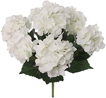 Larksilk Hydrangea Artificial Flowers - Faux Hydrangea Flowers - Home Decor, Easter Decorations, ... | Amazon (US)