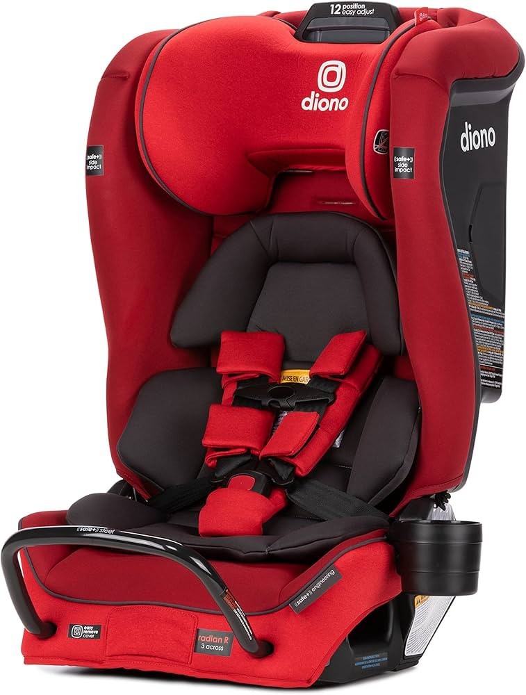 Diono Radian 3RXT SafePlus, 4-in-1 Convertible Car Seat, Rear and Forward Facing, SafePlus Engine... | Amazon (US)