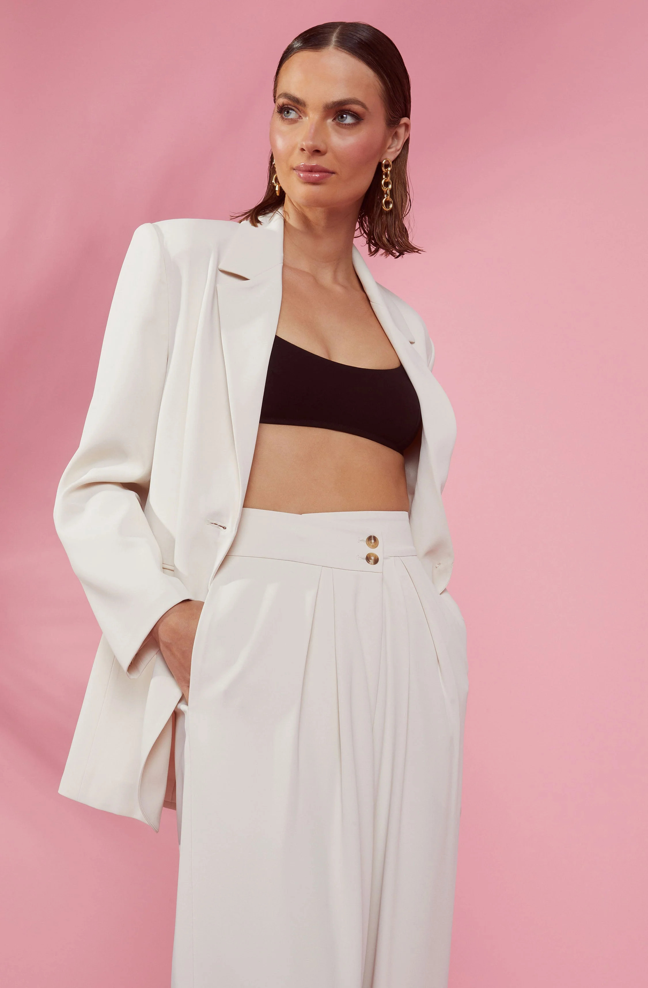 Laudine Oversized Blazer | ASTR The Label (US)