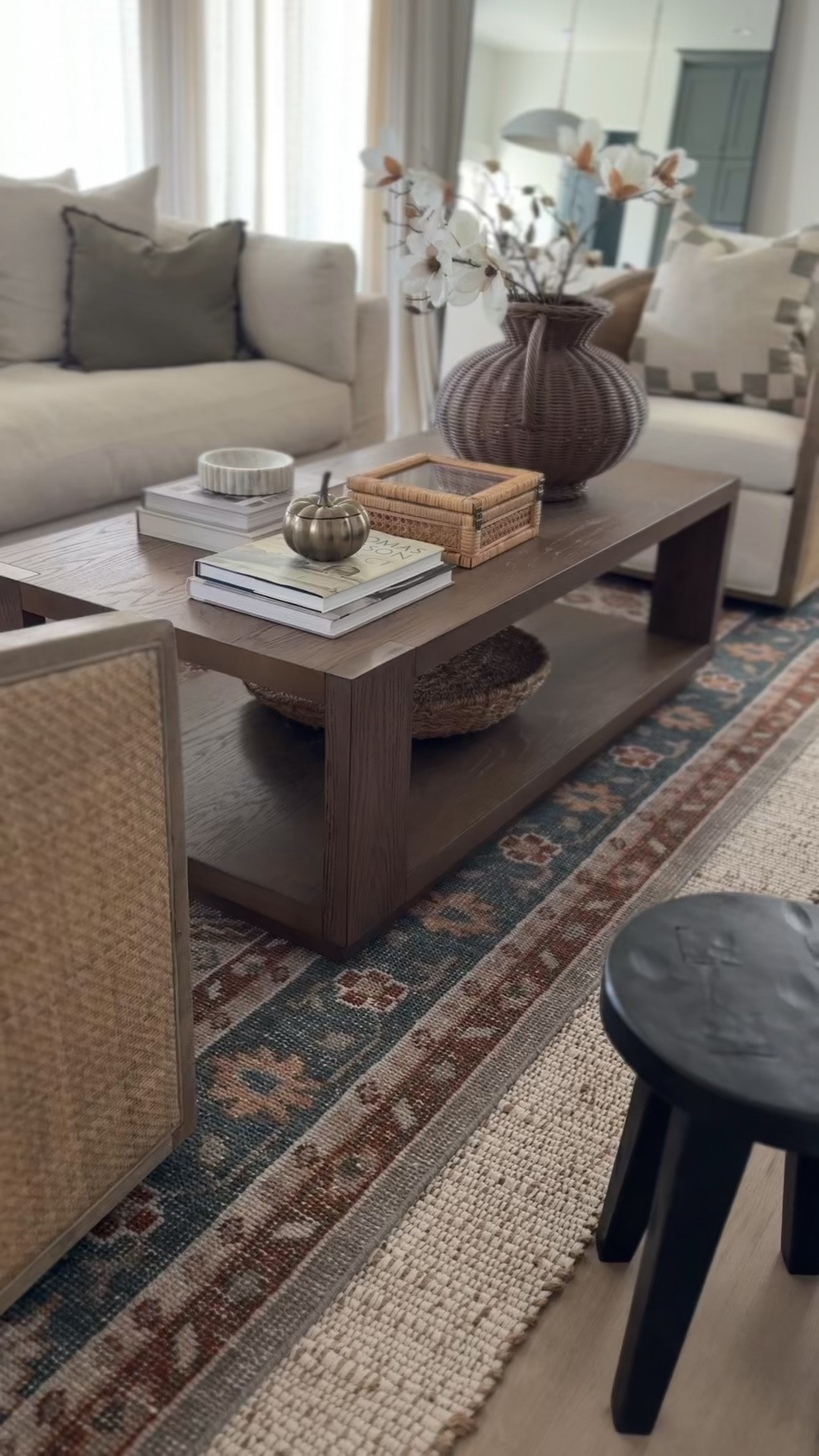 #WayfairPartner This under $400 coffee table is my new favorite! Fast shipping, easy to assemble, and the best part, it has wheels for easy mobility! I love the darker color and the shelf underneath. #wayfair 



#LTKSaleAlert #LTKHome #LTKStyleTip