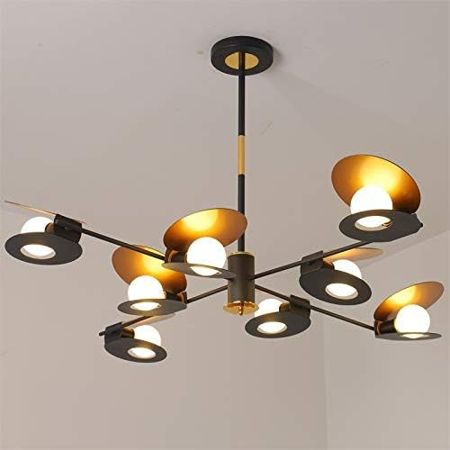 Ceiling Pendant Light, Creative Modern Shell LED Chandelier Design Ceiling Chandeliers for Living... | Amazon (US)