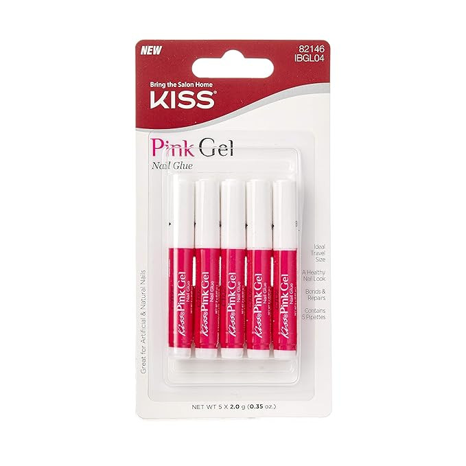 Kiss Pink Gel Nail Glue | Amazon (US)