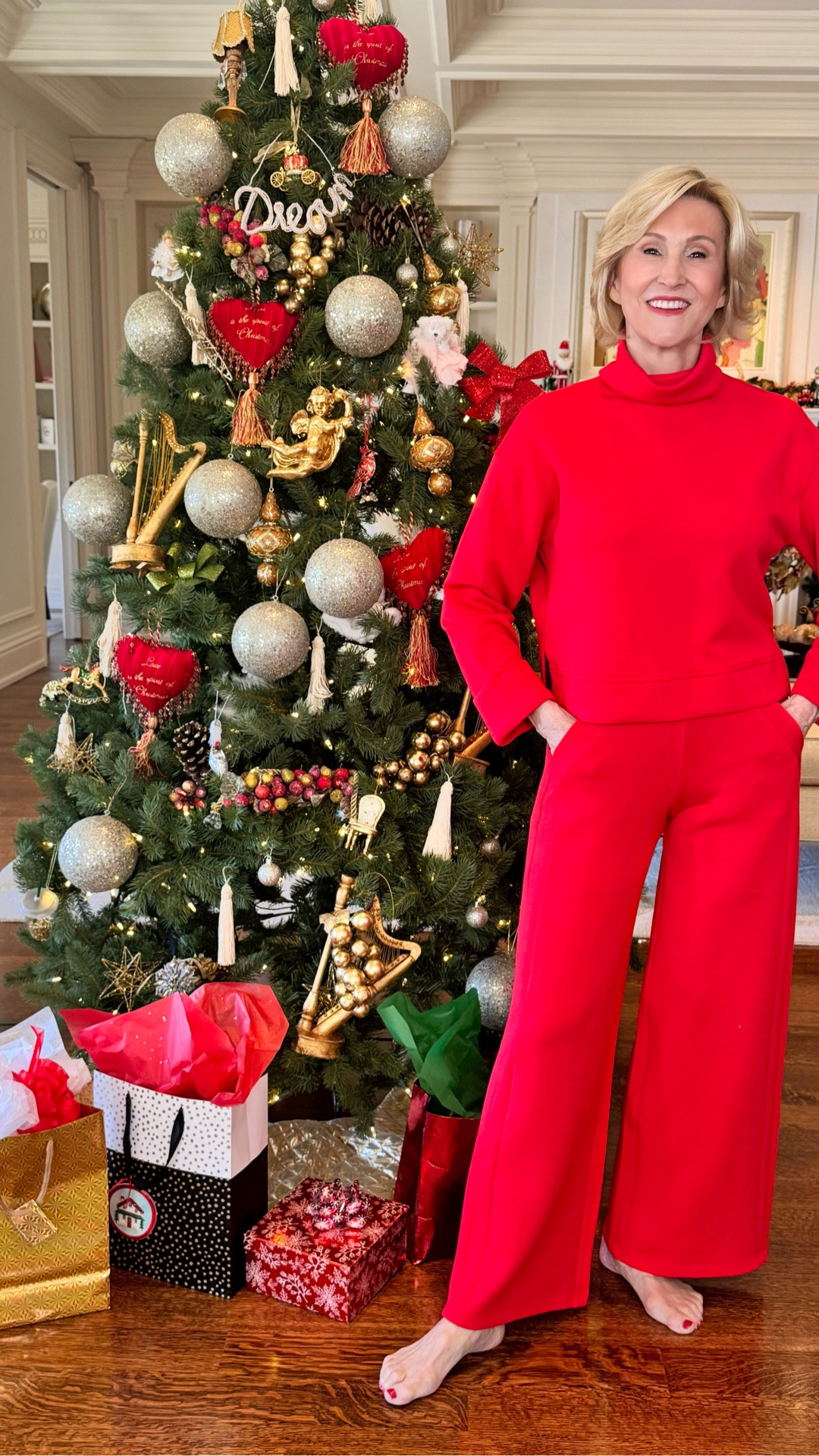 ’Tis the season for cozy days, festive moments, and outfits that make you feel good from morning cocoa to evening celebrations. ❤️🎄

I’ve been living in these Spanx looks this holiday season — each one is comfy, polished, and perfect for whatever the day brings. Whether it’s a bold pop of red, a snuggly moment with my pup, or a relaxed cup of cheer by the tree… Spanx has me covered in style and comfort.

Spanx has a sitewide sale and you can enjoy up to 50% OFF this Black Friday. You don’t want to miss it! 

Here’s to feeling confident, comfortable, and a little bit festive all season long. ✨
#spanxpartner


#LTKHoliday #LTKOver40 #LTKSeasonal