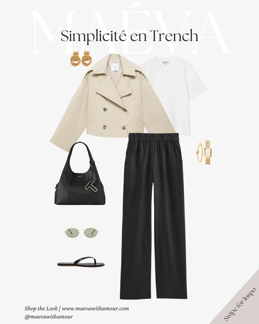 A cropped trench is the ultimate layering piece for pre-fall 🤍
 This 4-look mini edit highlights classic outfit formulas that work for warm afternoons and cooler mornings alike ✨ Effortless to style, easy to wear, and perfect for a timeless capsule wardrobe! 

Which look is your favorite?

🤍 Adore these looks? Comment SHOP to receive a DM with the link or head to the link in bio to shop the looks & more! 

👉 Save & Follow to discover French-inspired style and wardrobe tips, designed to elevate your everyday fashion!

With Amour, M.

#croppedtrench #trenchcoat #earlyfall #outfitinspo #stylingtips #frenchstyle 

#LTKSeasonal #LTKTravel #LTKStyleTip
