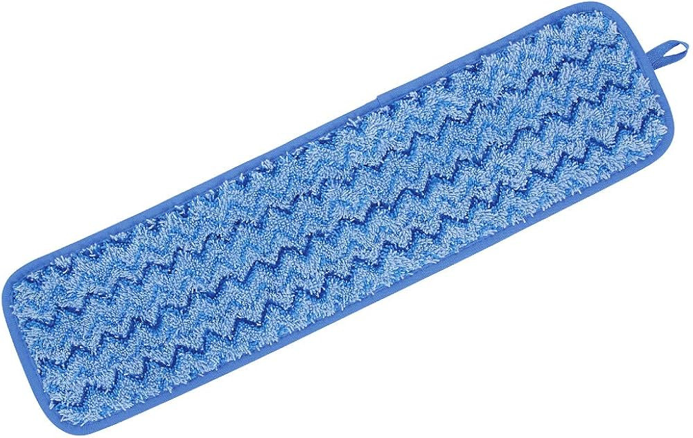 Rubbermaid Commercial Products Mop Head for Microfiber Damp Mop, 18-Inch, Blue, Heavy-Duty Single... | Amazon (US)