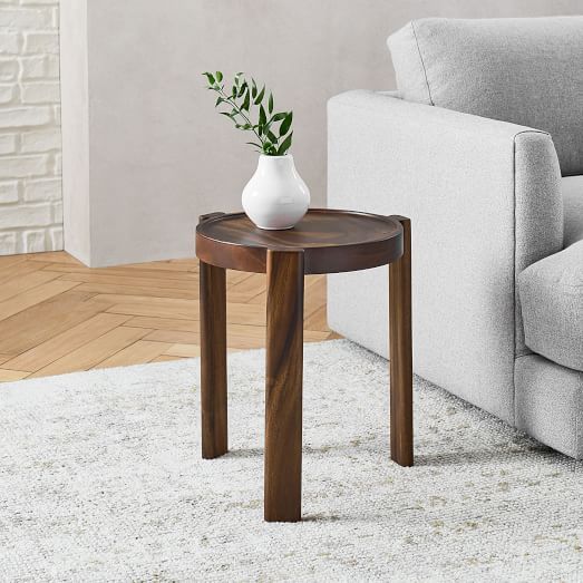 Wood Stacking Side Table | West Elm (US)
