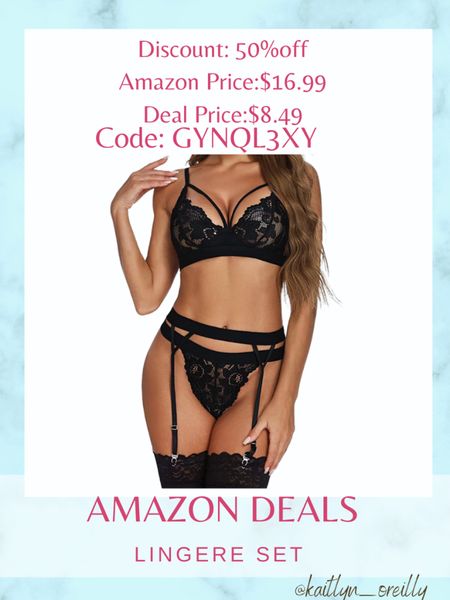Amazon deals. Check out this stunning lingerie set 

amazon , amazon deals , amazon sale , amazon must haves , maternity , bump friendly , amazon maternity , pajamas , amazon pajamas , pjs , amazon finds , date night , night gown, nightie , robe , nursing 

#LTKsalealert #LTKunder100 #LTKunder50 #LTKbump #LTKcurves #LTKtravel #LTKSeasonal #LTKstyletip #LTKFind