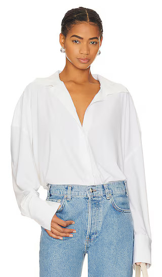 1986 Shirt in Snow White | Revolve Clothing (Global)