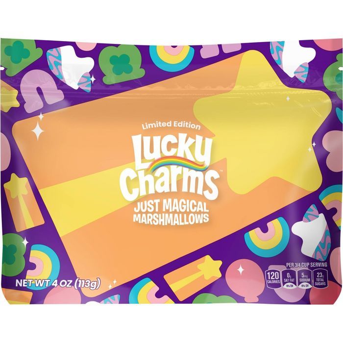 Lucky Charms Marshmallows Only Cereal - 4oz - General Mills | Target