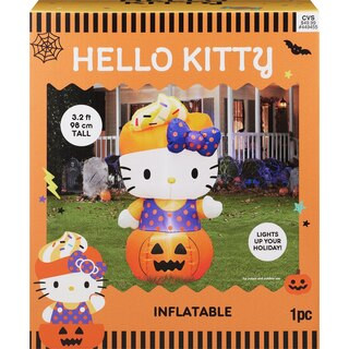 Hello Kitty Pumpkin Inflatable, 3.2 ft | CVS Health