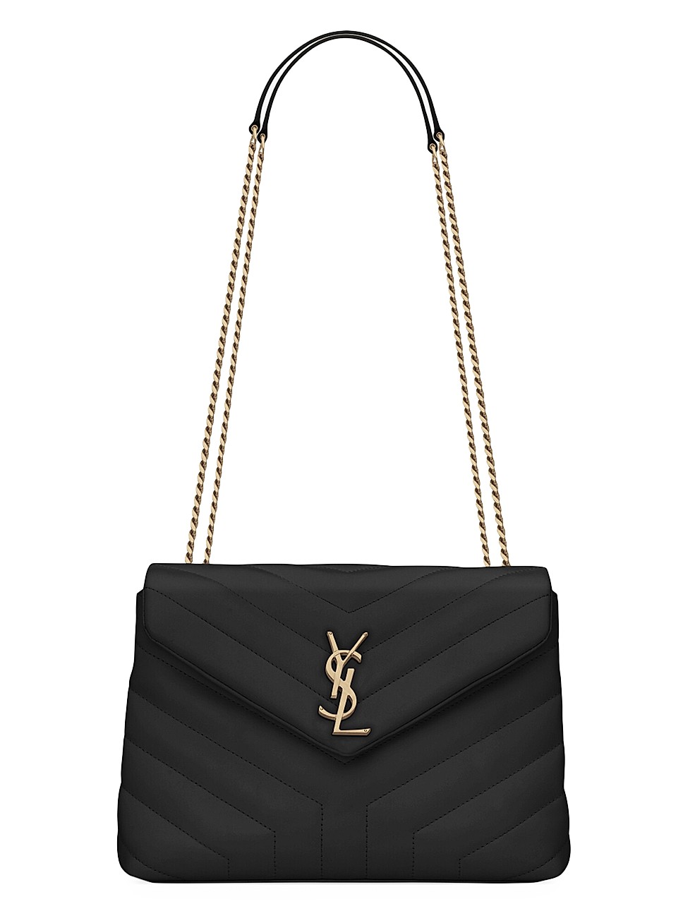 Loulou Small Chain Bag in Quilted ''Y'' Leather | Saks Fifth Avenue