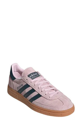 adidas Handball Spezial Sneaker in Clear Pink/Arctic Night/Gum at Nordstrom Rack, Size 11 | Nordstrom Rack