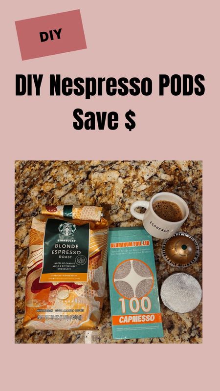 DIY Nespresso PODs | I linked these Nespresso seals to help save $ to make yours at home ☕️ My insta and tiktok has the how tos ✨ enjoy  

#LTKhome #LTKsalealert #LTKunder50
